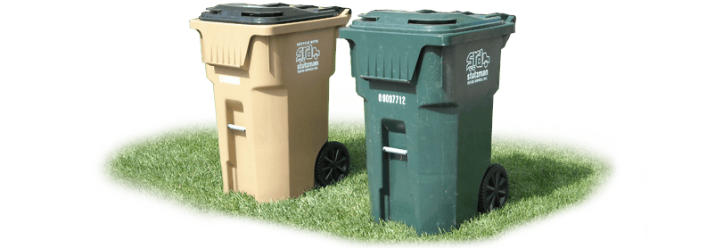 Residential Trash Collection Button.